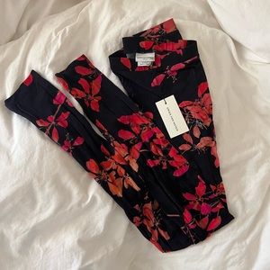Dries van notes floral haven leggings NWT size small